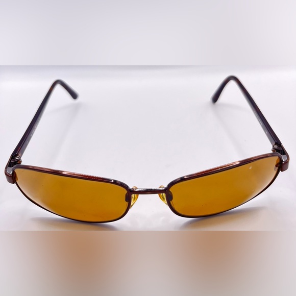Vintage Matsuri M3 6002 Brown Rectangular Sunglasses Frames Only - Picture 3 of 8